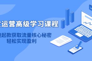 淘宝运营高级学习课程：快速获取流量核心秘密，轻松实现盈利！